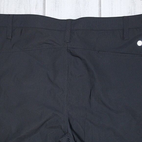 Z by Zella 8-inch Golf Shorts in Black Caviar sz 36 - Picture 5 of 5